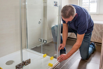 shower glass Alexandria va