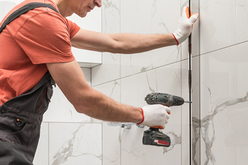 shower door installation Alexandria va